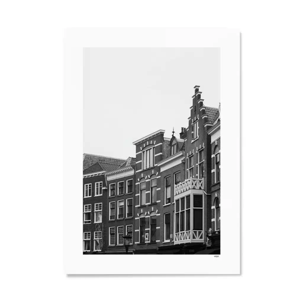 WIJCK. Utrecht 50x70 Vismarkt foto