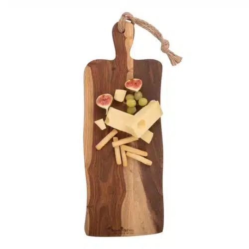 Bowls & dishes Serveerplank pure rose wood met handvat 49 cm