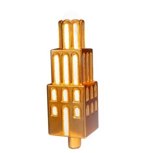 De ballen uit Utrecht Piek Domtoren goud