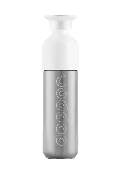dopper thermosfles 350ml silver