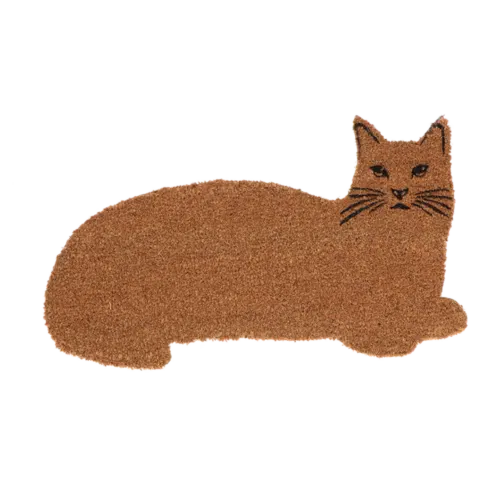 Esschert design Deurmat kokos kat