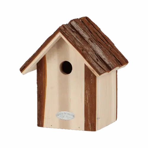 Esschert Design Nestkast pimpelmees boomschorsdak