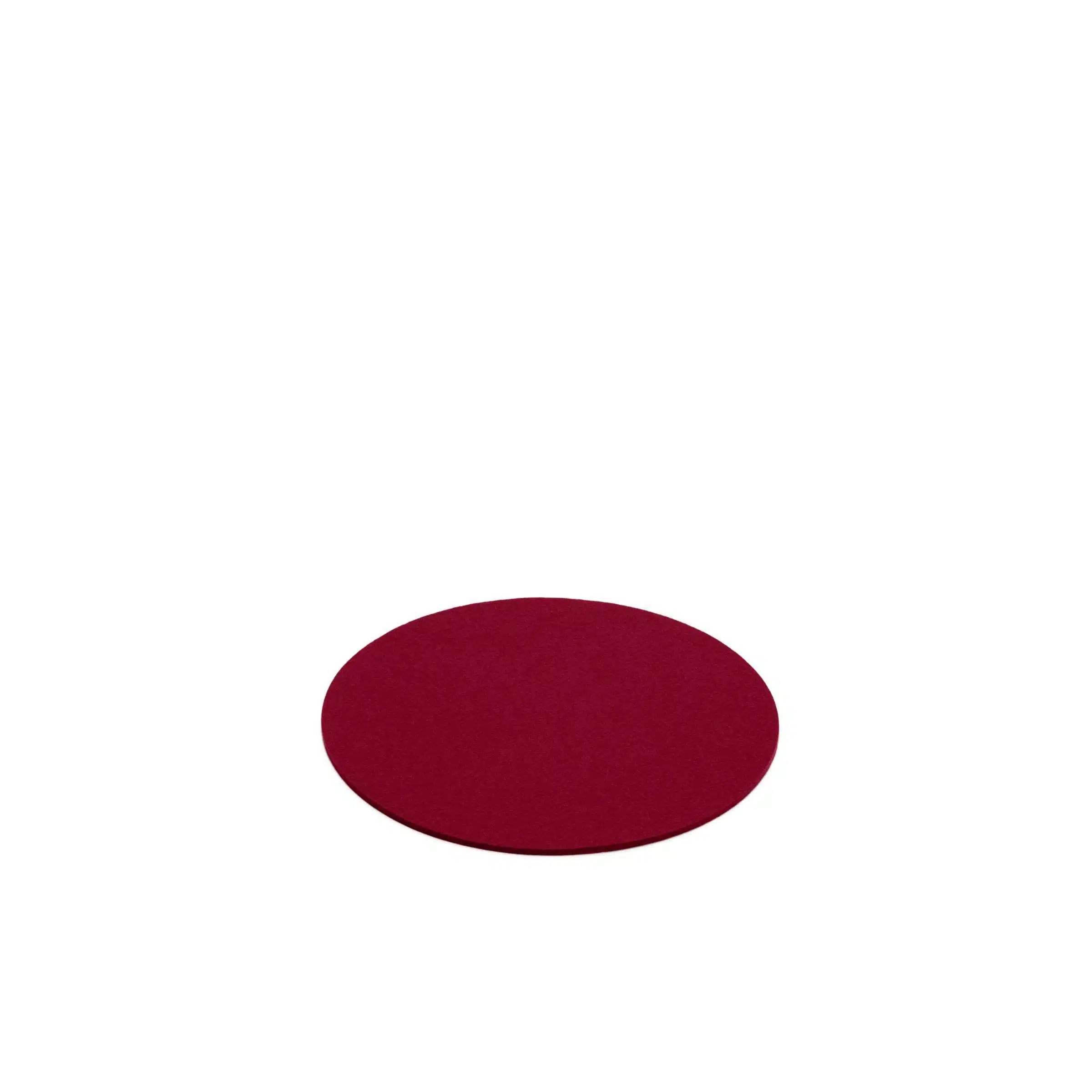 HEY-SIGN onderzetter rond 9cm burgundy 21