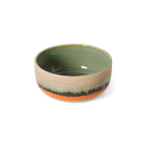 HKliving 70's ceramics dessert bowl burst