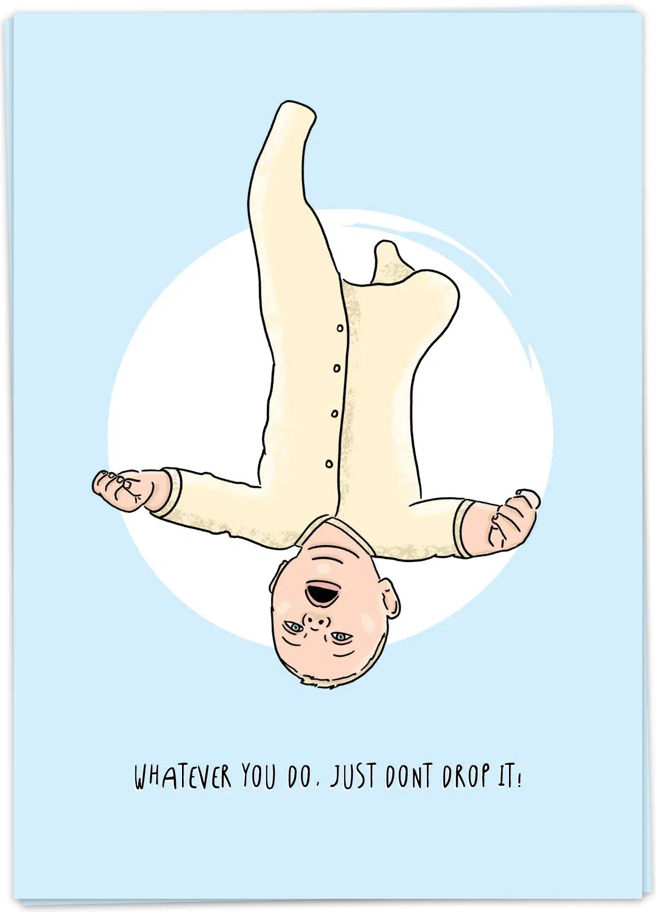 Kaartblanche - Drop it blauw