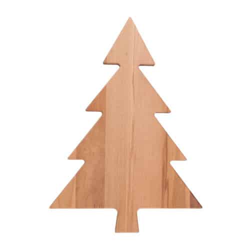 Kerstboom borrelplank 45 cm