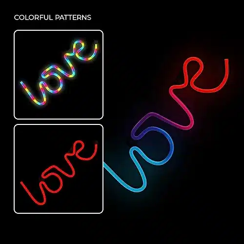 Kidstech.World neon LED lamp Love