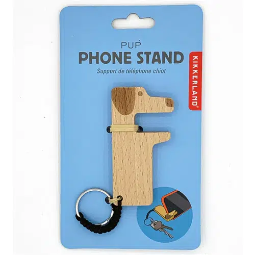 KIKKERLAND Pup telefoonhouder