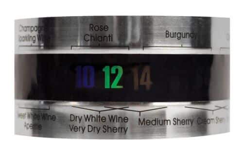 Kikkerland Wine bottle thermometer