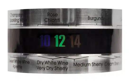 Kikkerland Wine bottle thermometer