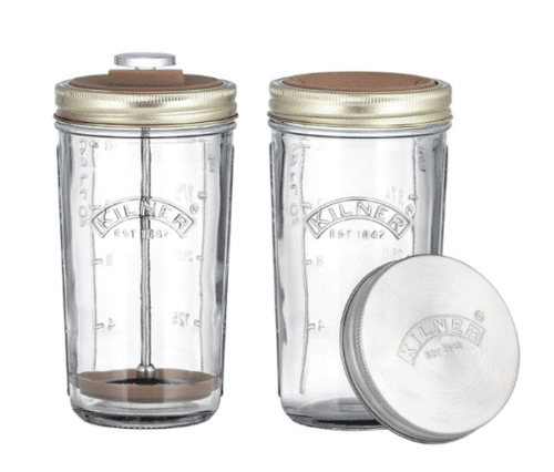 Kilner set plantaardig melk maken