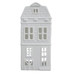 &klevering grachtenpand waxinelichthouder blok