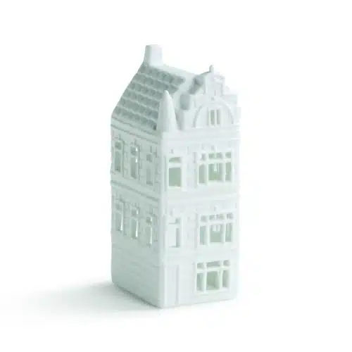 &klevering grachtenpand waxinelichthouder toren