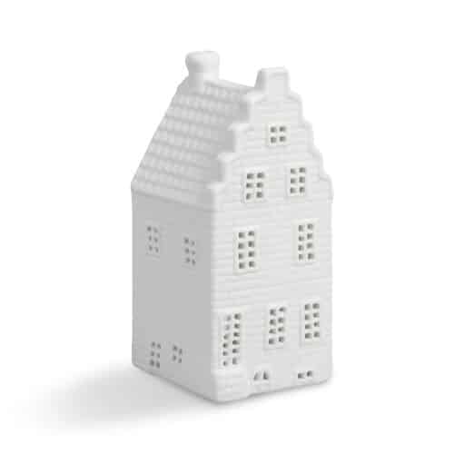 &klevering grachtenpand waxinelichthouder trap