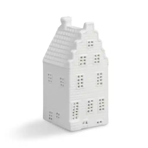 &klevering grachtenpand waxinelichthouder trap