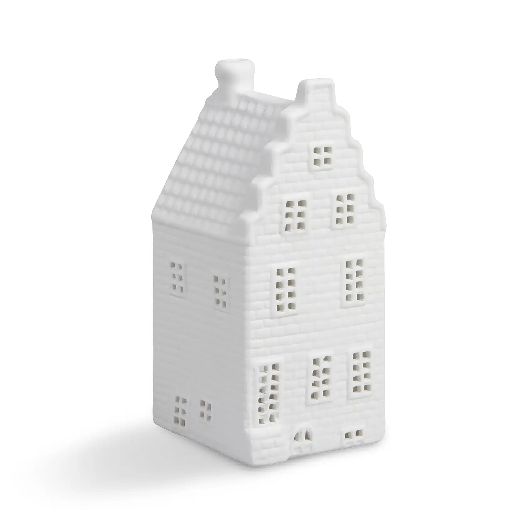 &klevering grachtenpand waxinelichthouder trap