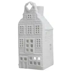 &klevering grachtenpand waxinelichthouder tulp