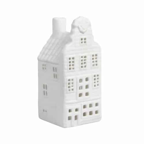 &klevering grachtenpand waxinelichthouder tulp