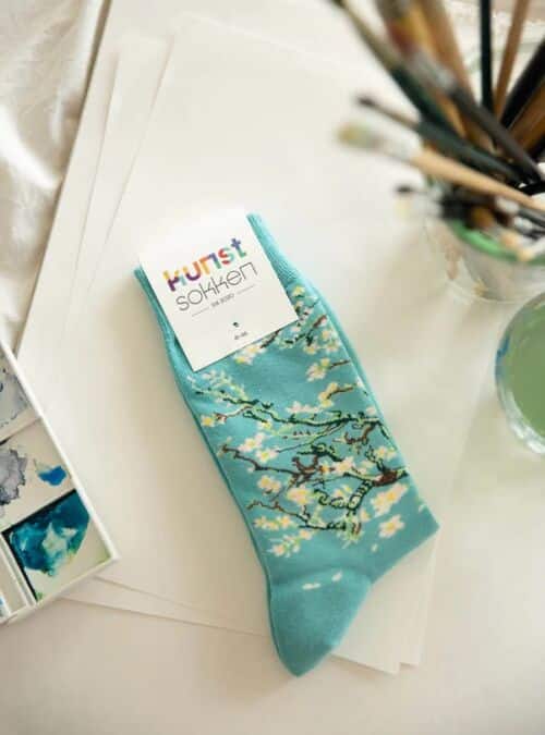 Kunstsokken Amandelbloesem 41-46