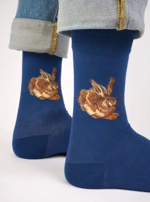 Kunstsokken Haas 41- 46