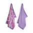 Lifa Home Theedoek en handdoek set vivid violet