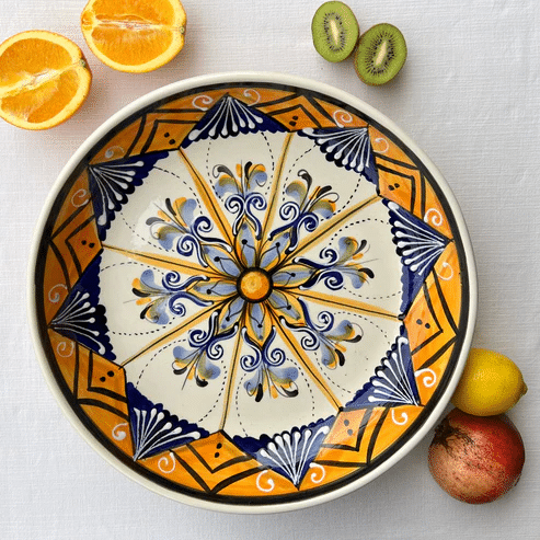 LIST designs Serveerschaal L Feliz naranja