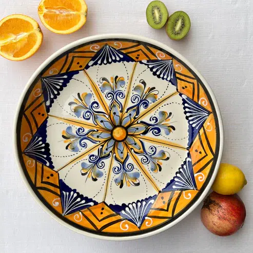 LIST designs Serveerschaal L Feliz naranja