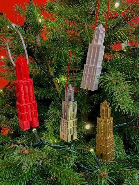 MARKS Domtoren kerstboomhanger goud