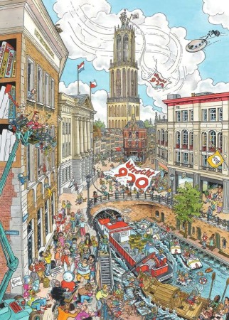 Ravensburger Puzzel 900 jaar Utrecht 1000 stukjes