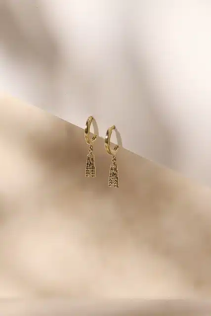 Riverstones Oorbellen de Dom Utrecht goud