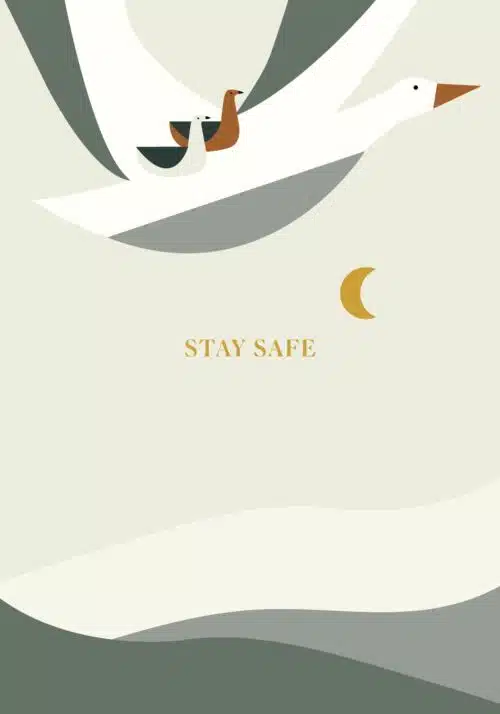 Saskia rasink kaart Stay Safe