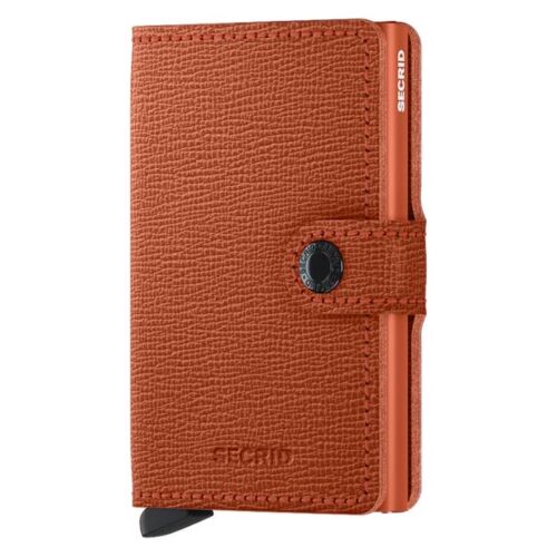 SECRID Crisple miniwallet pasjeshouder pompoen
