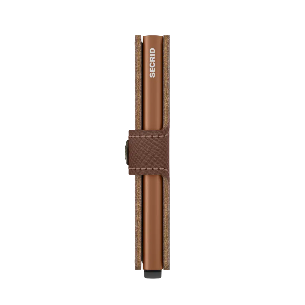 SECRID Miniwallet Saffiano caramel