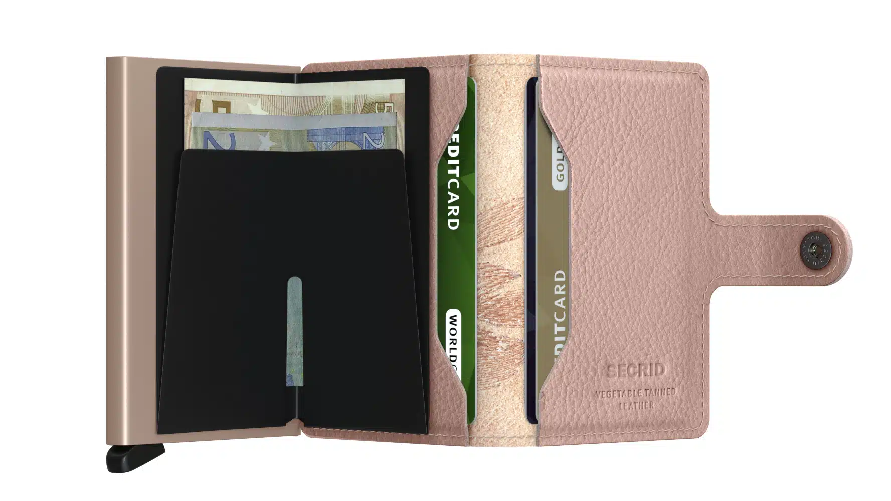 SECRID Miniwallet Stitch linea rose