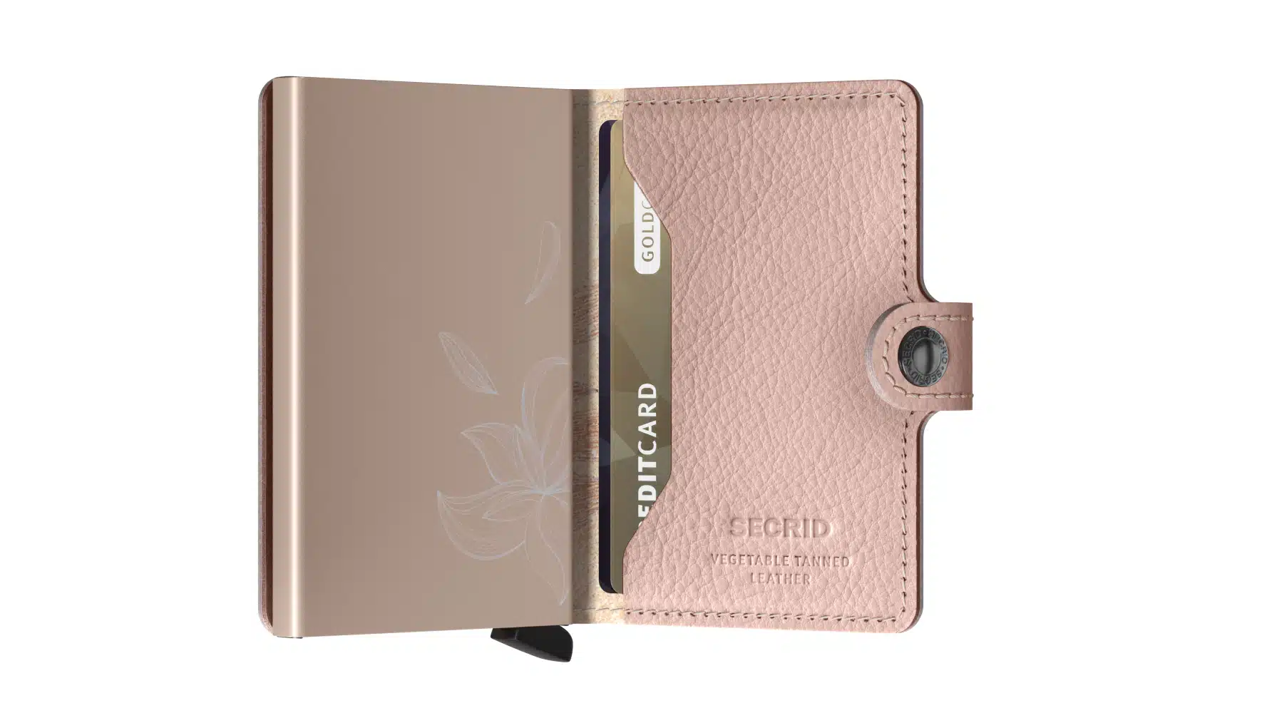 SECRID Miniwallet Stitch linea rose