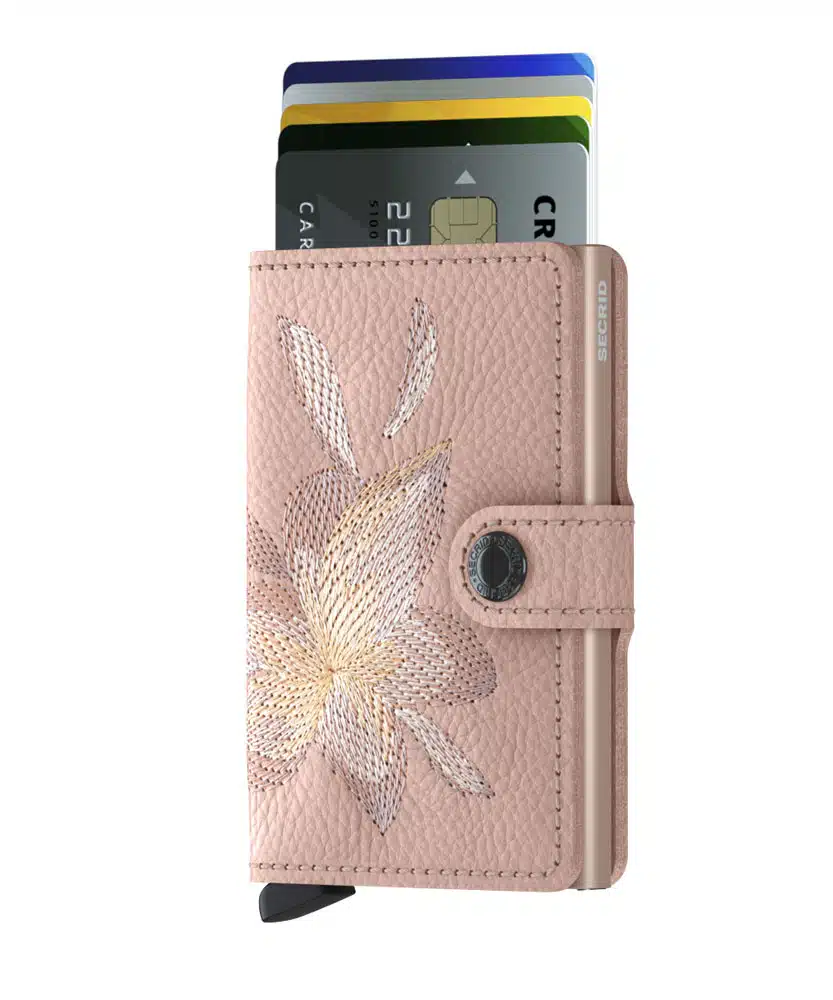 SECRID Miniwallet Stitch linea rose