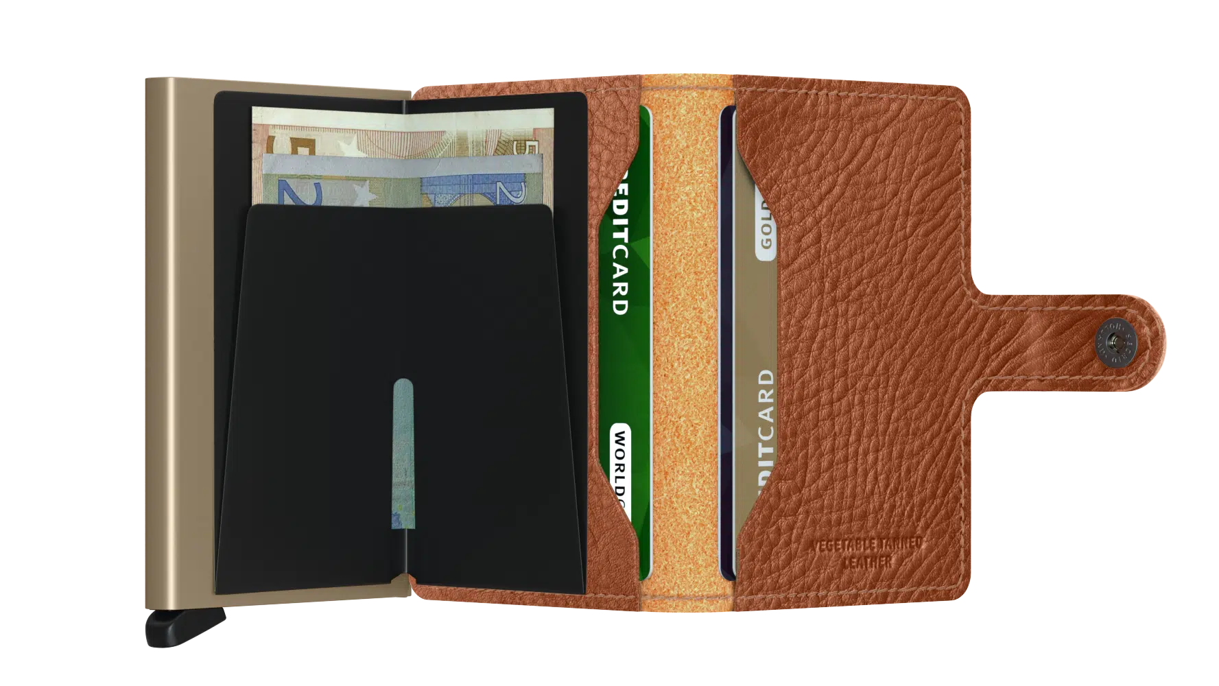 SECRID Miniwallet veg caramel/zand