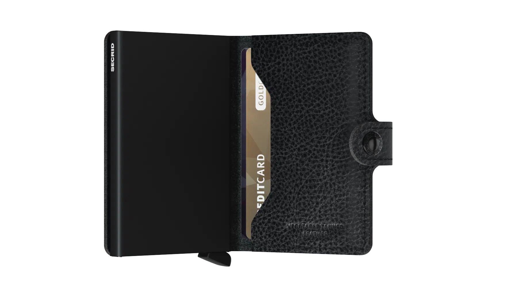SECRID Miniwallet veg zwart