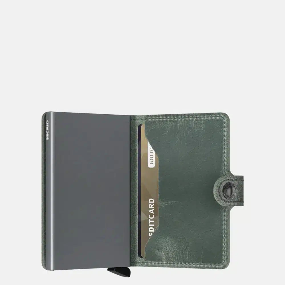 SECRID Miniwallet vintage salie