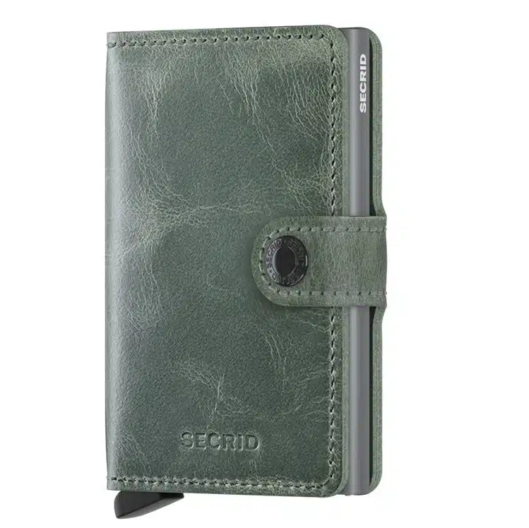 SECRID Miniwallet vintage salie