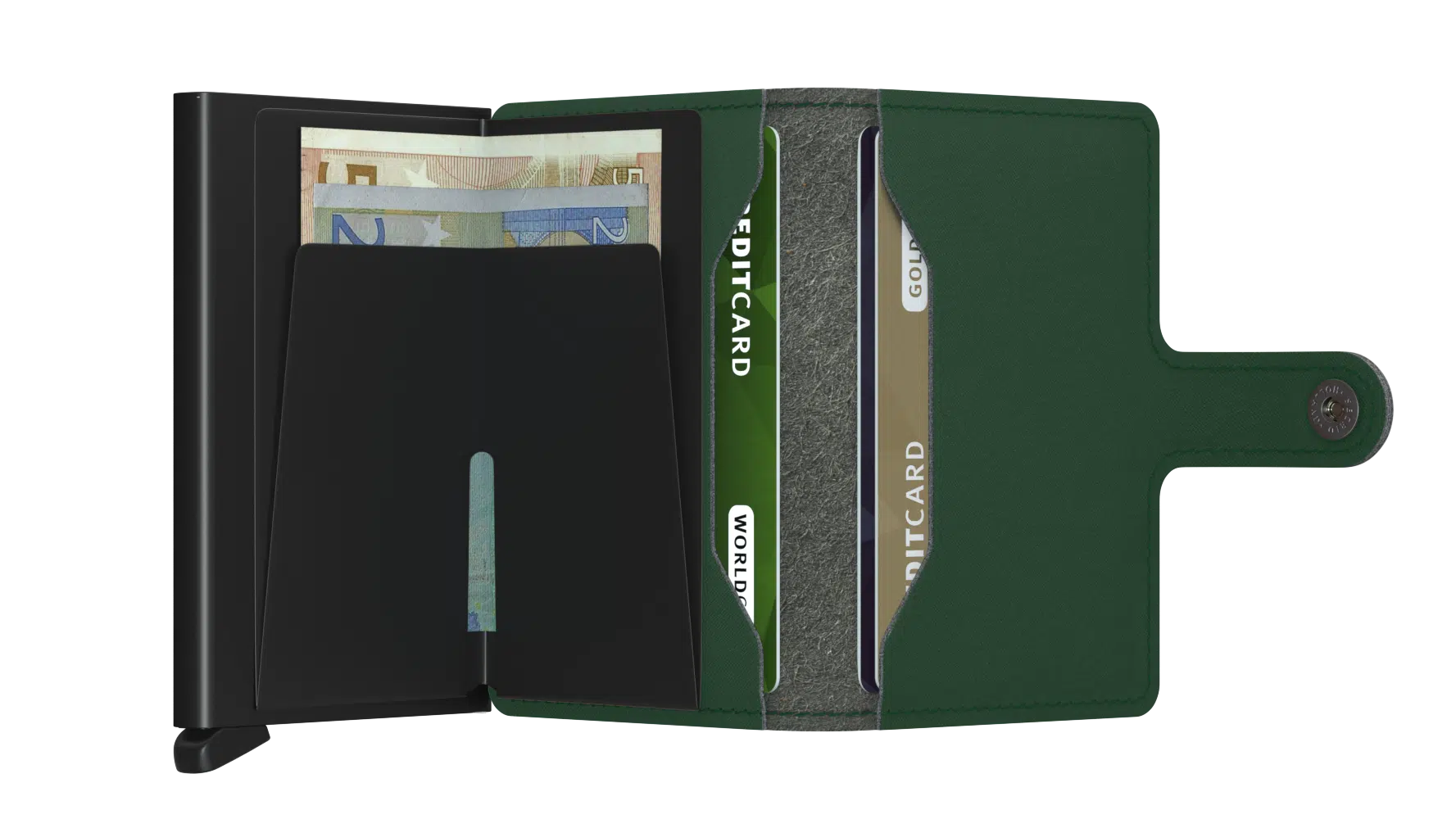 SECRID Yard miniwallet groen