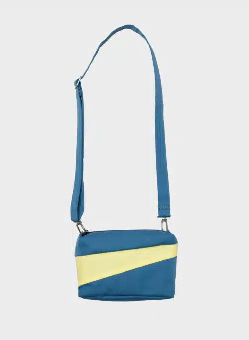 SUSAN BIJL Bum bag dark petrol & joy small