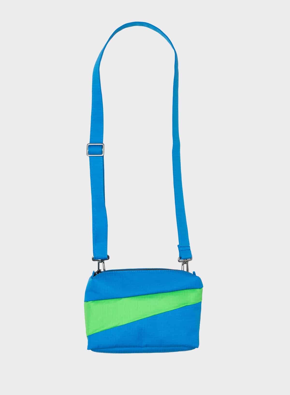 SUSAN BIJL Bum bag wave & greenscreen small