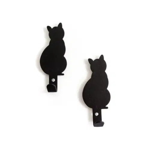 Trendform Haak magnetisch black cat - Set van 2