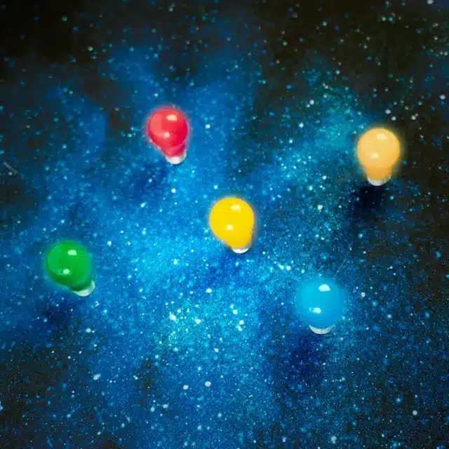 Trendform Magneten Bulb Glow - Set van 5 - Multicolour