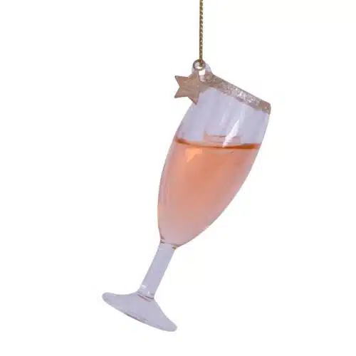VONDELS Kerstbal glass prosecco