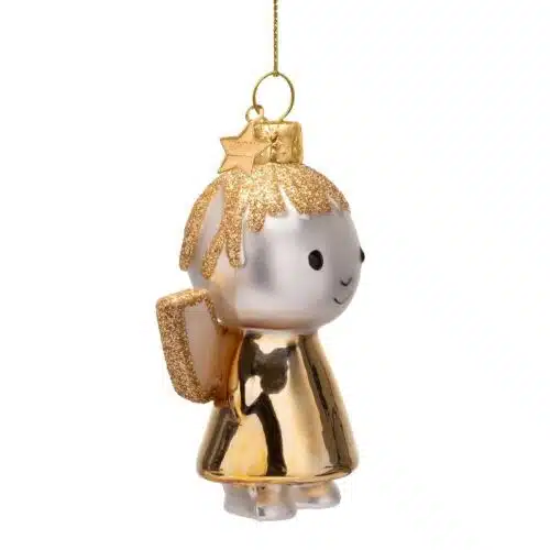VONDELS Kerstbal Nijntje engel goud