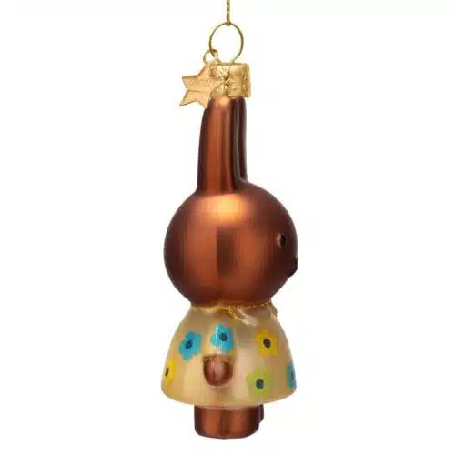 VONDELS Kerstbal Nijntje nina bloemenjurkje