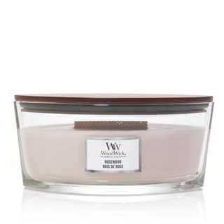 Woodwick Rosewood kaars ellipse