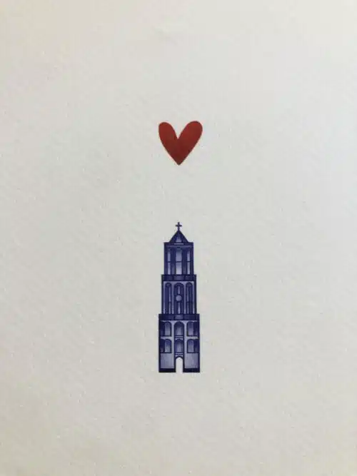 Yon Domtoren A4 poster ingelijst